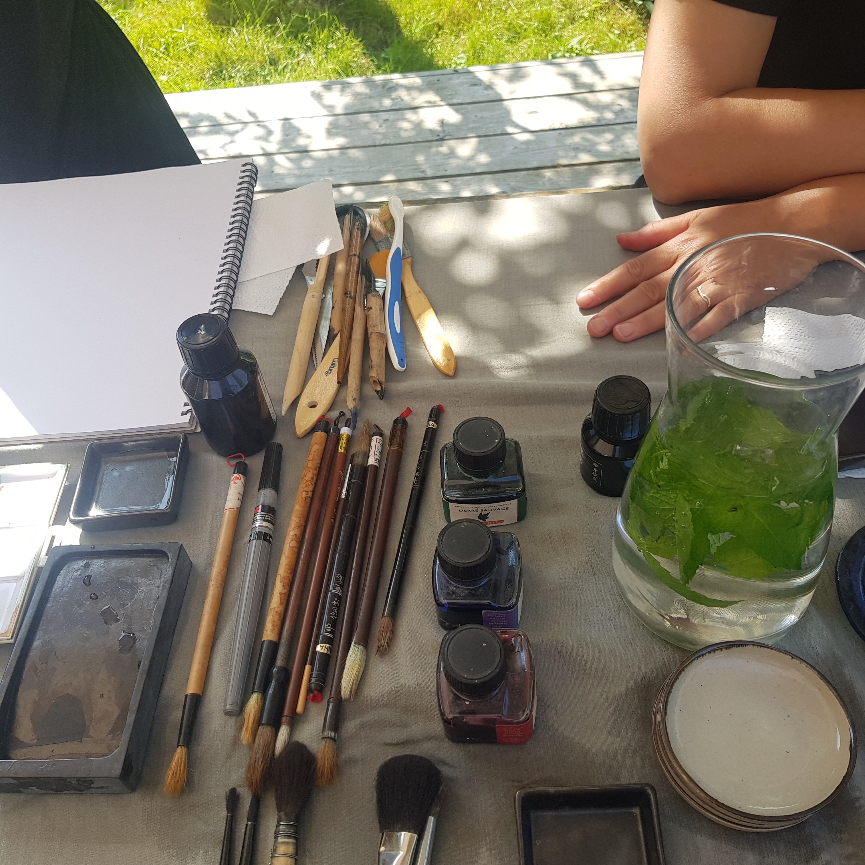 Yoga et atelier dessin