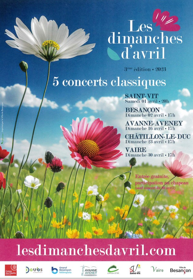 dimanches d'avril