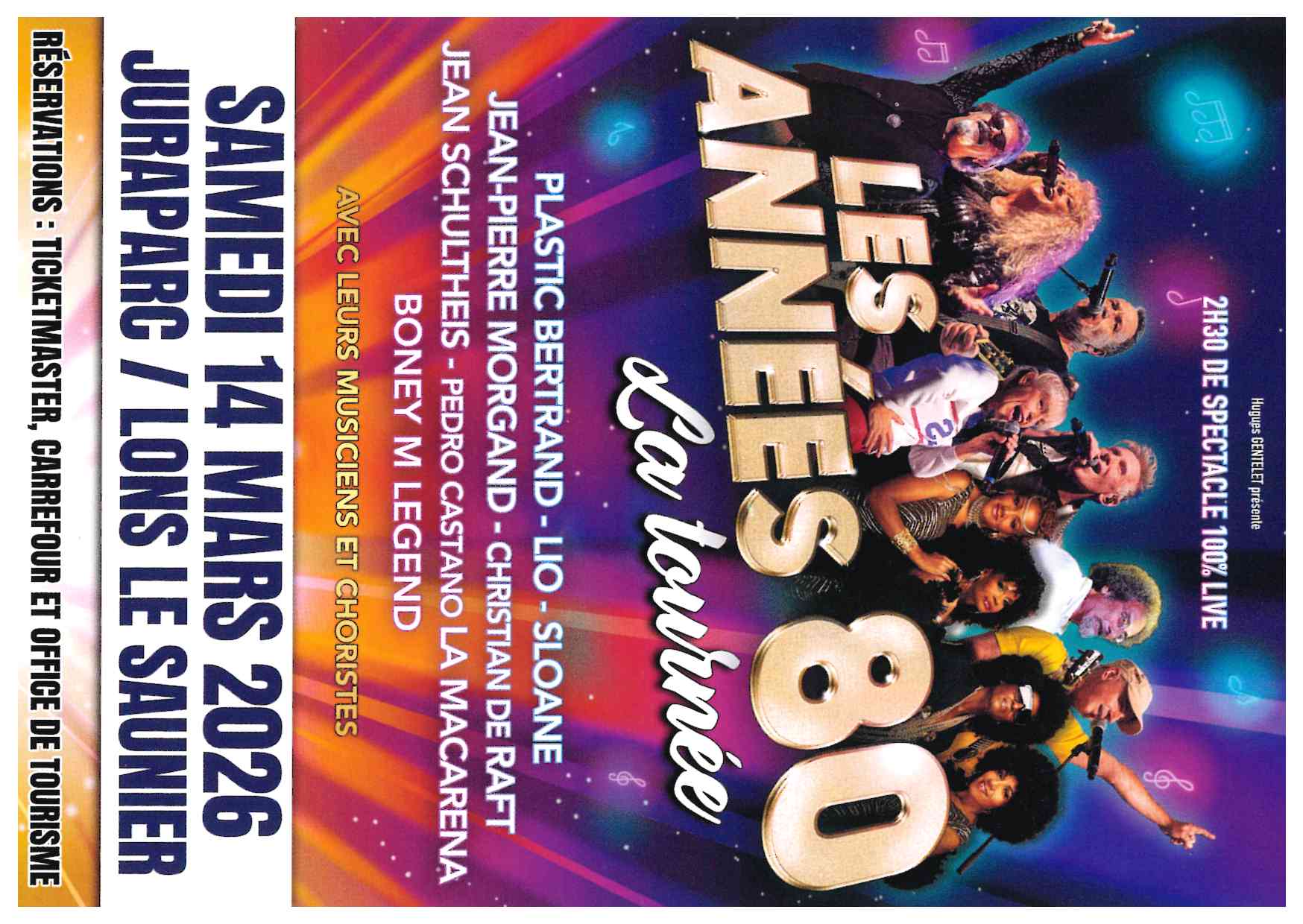 Spectacle les années 80