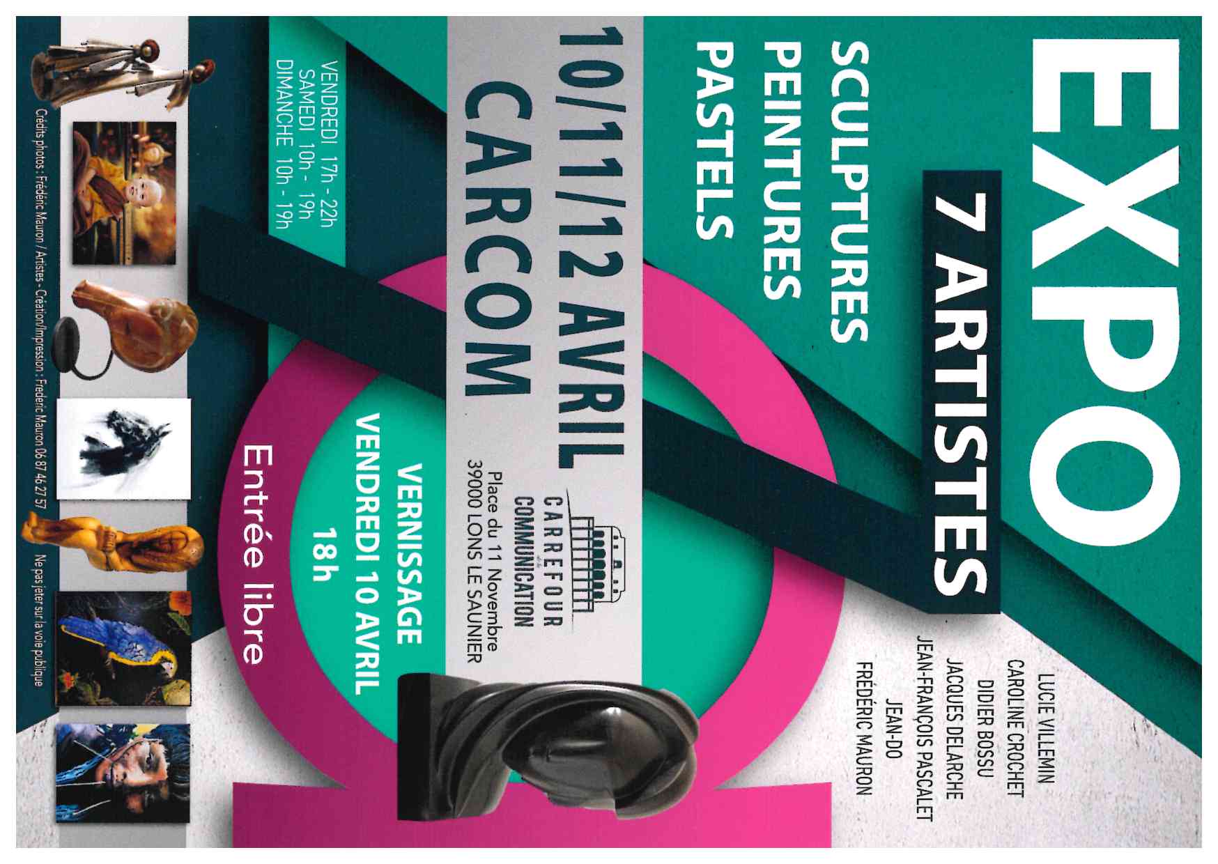 Exposition 7 artistes