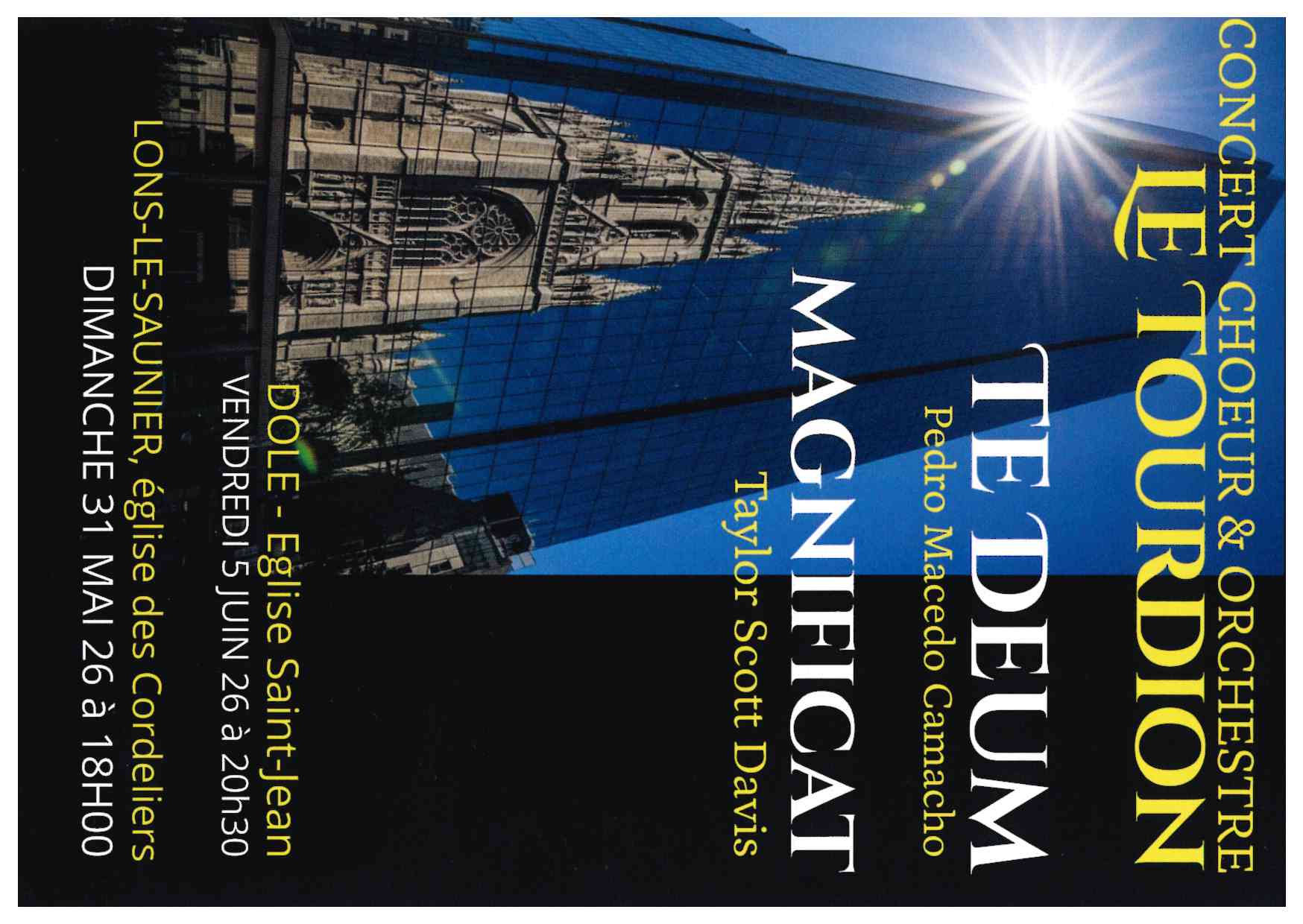 Concert choeur et orchestre Le Tourdion