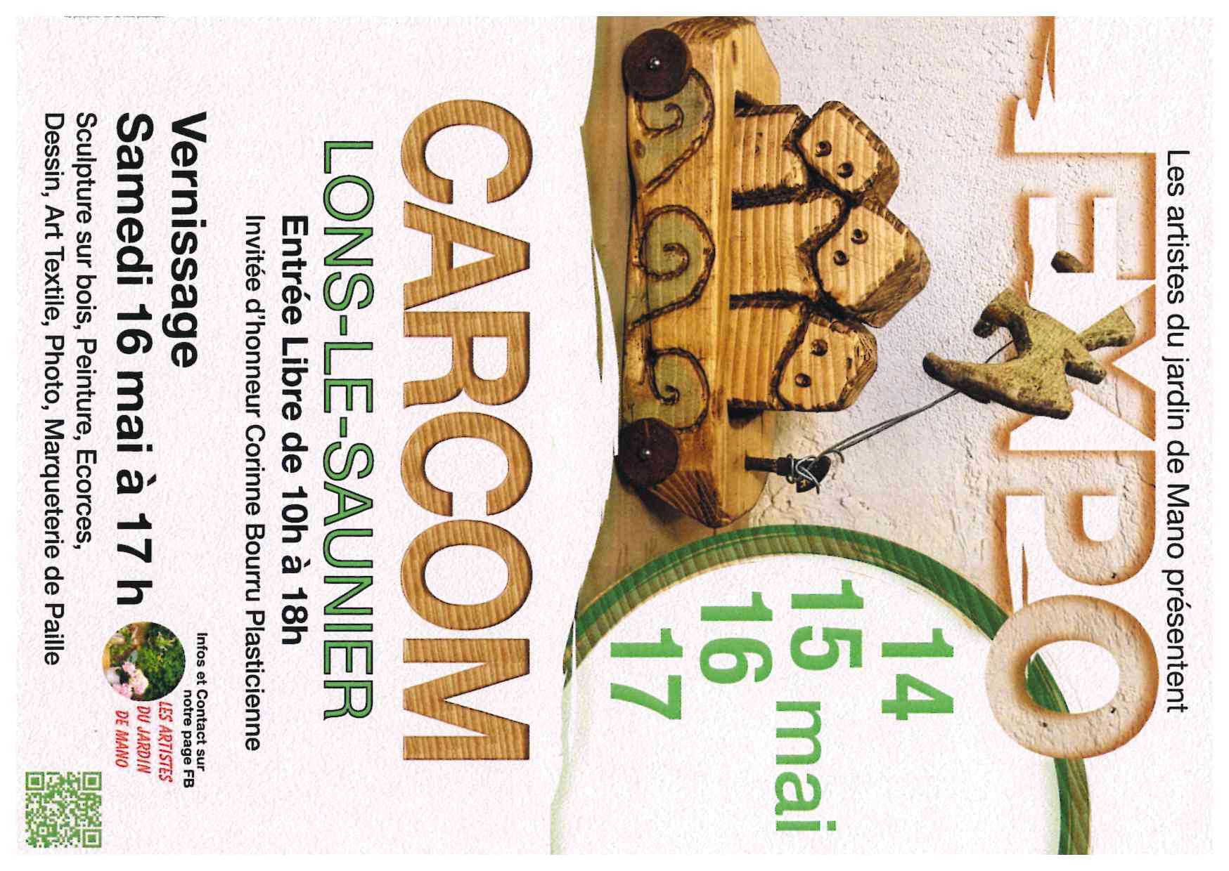 Exposition : les artistes du jardin de Mano