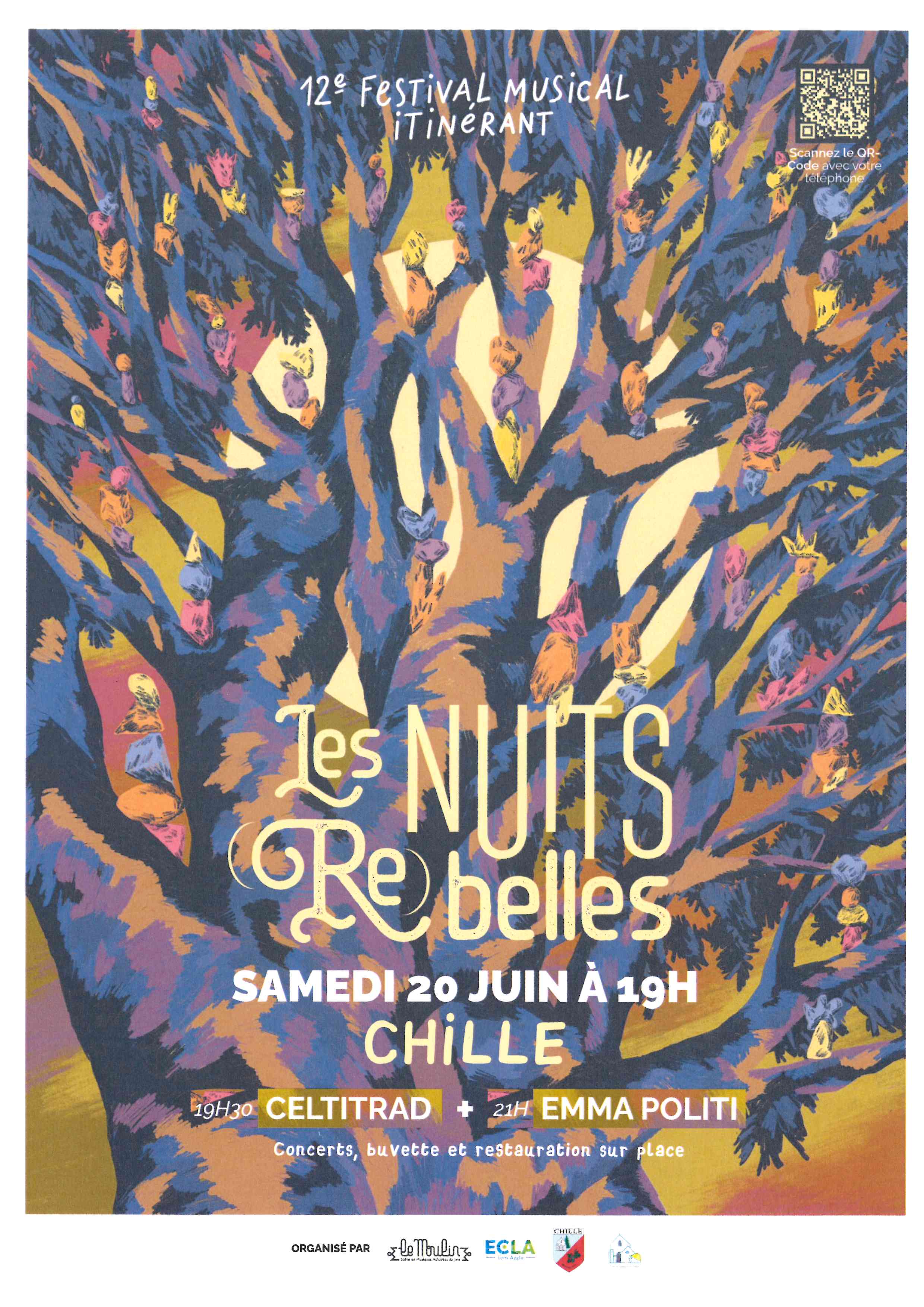 12ème festival musical itinérant : les nuits rebelles