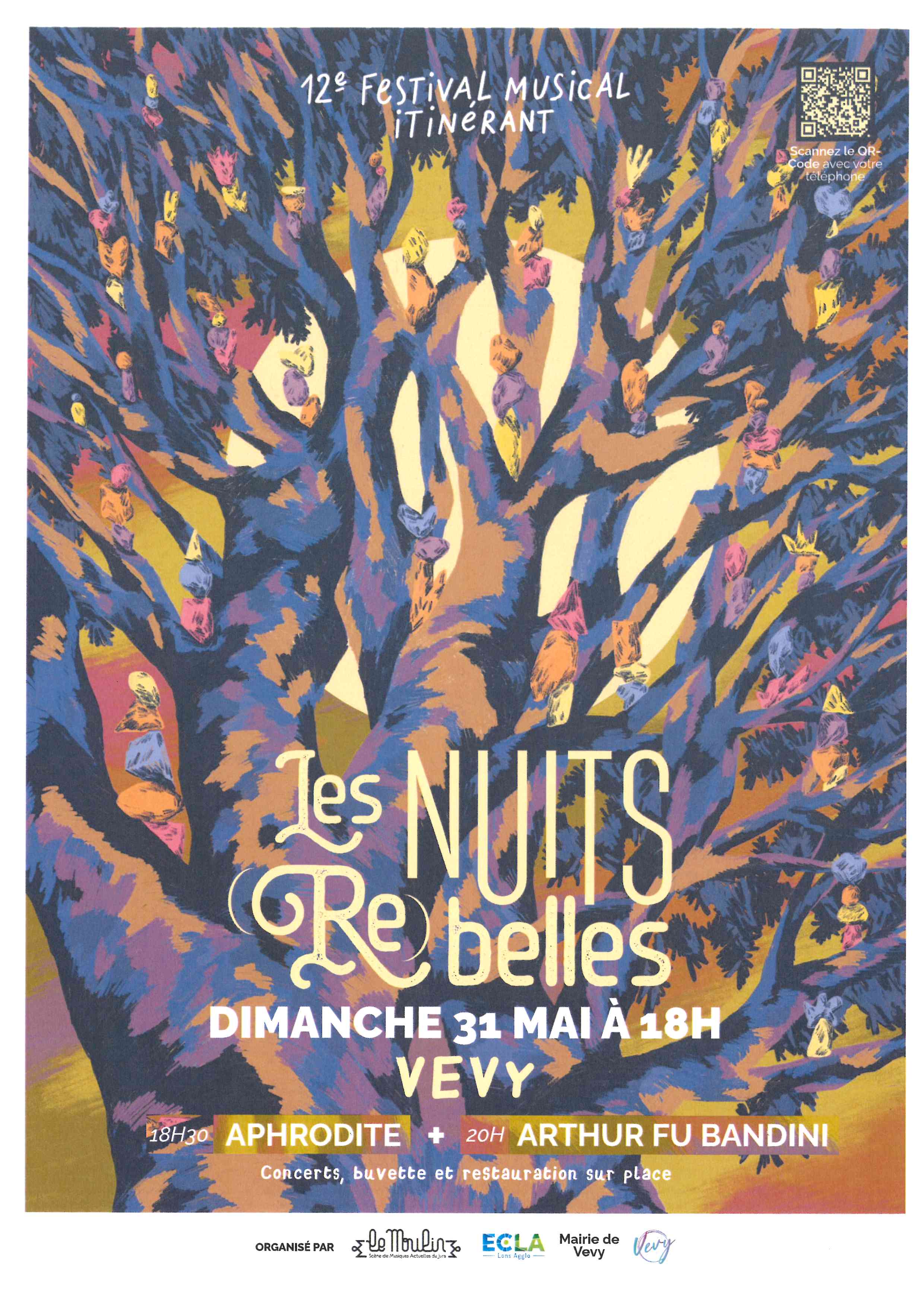 12ème festival musical itinérant : les nuits rebelles