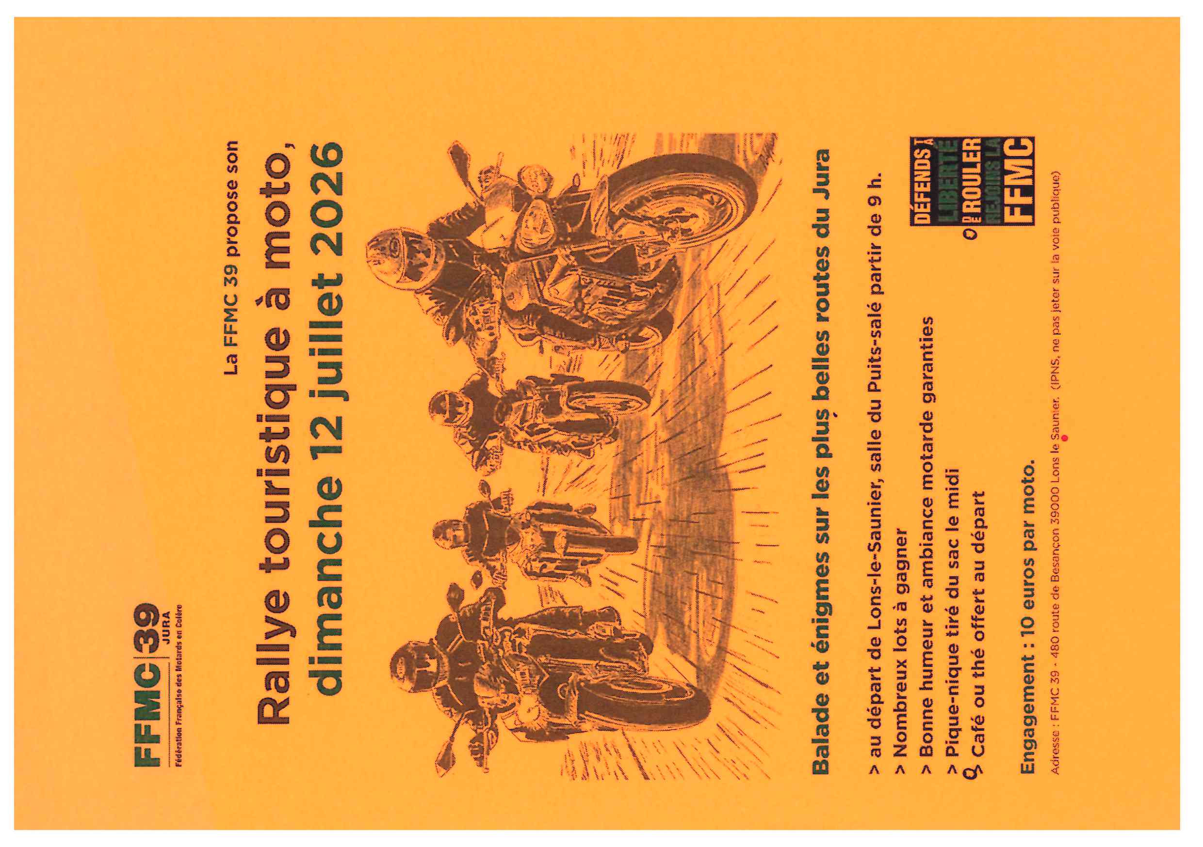 Rallye touristique à moto