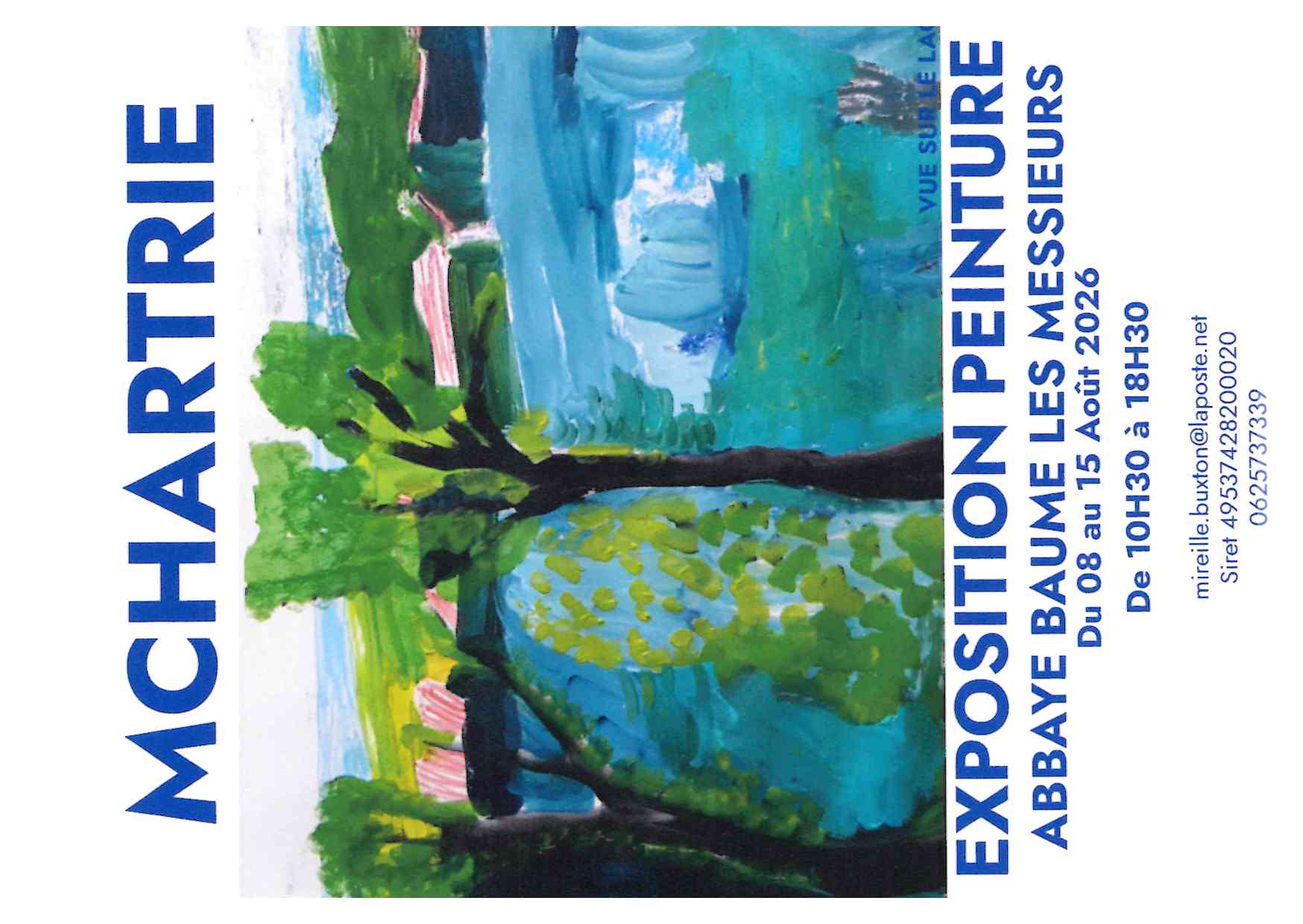 Exposition de peinture MCHARTRIE