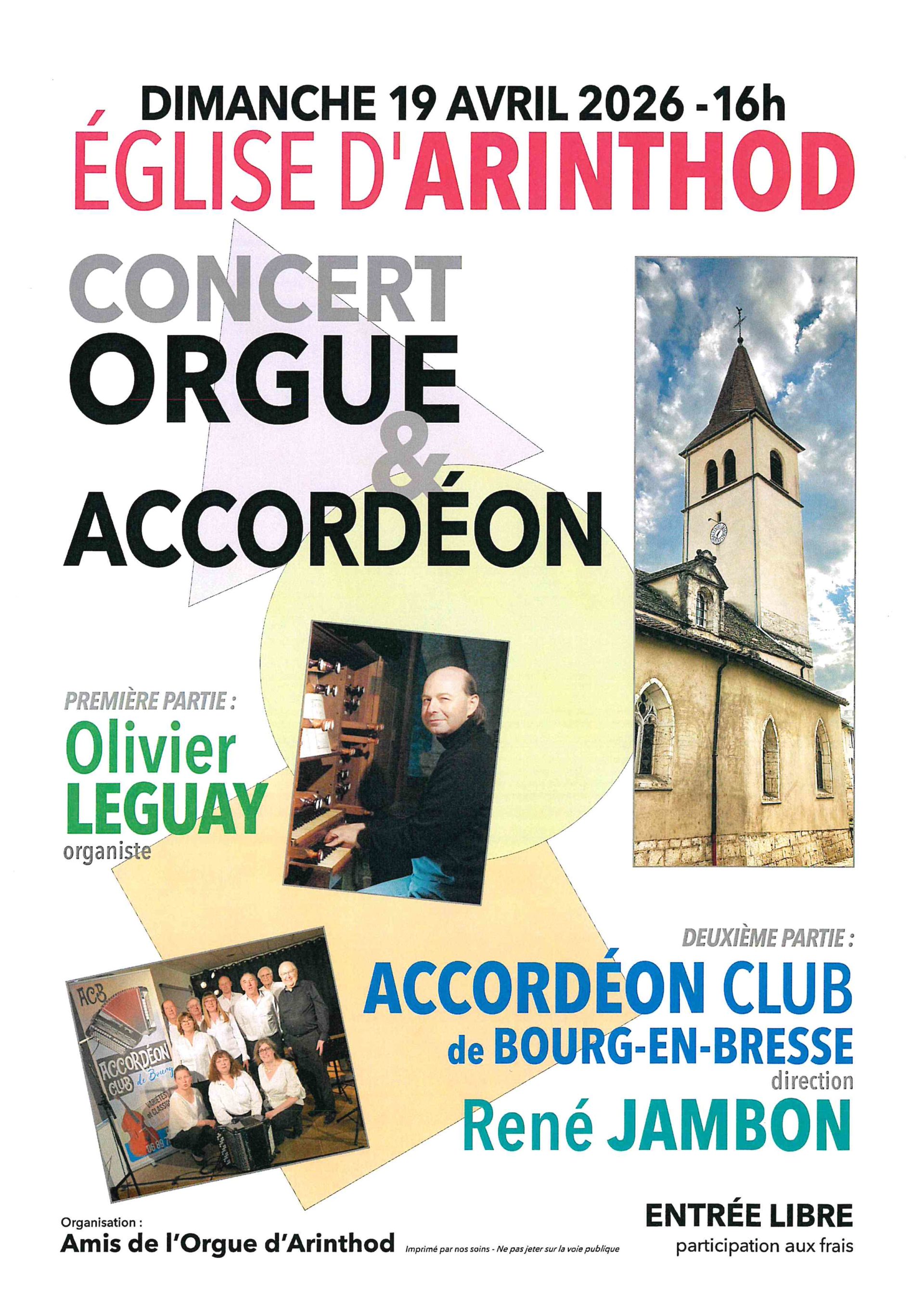 Concert - Église d’Arinthod