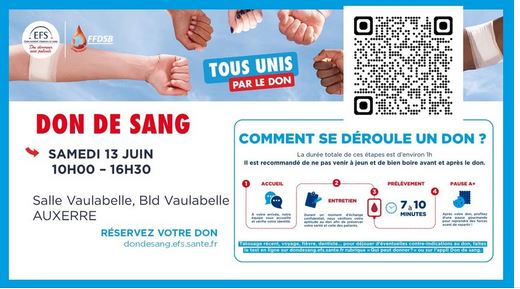 Journée mondiale des donneurs de sang