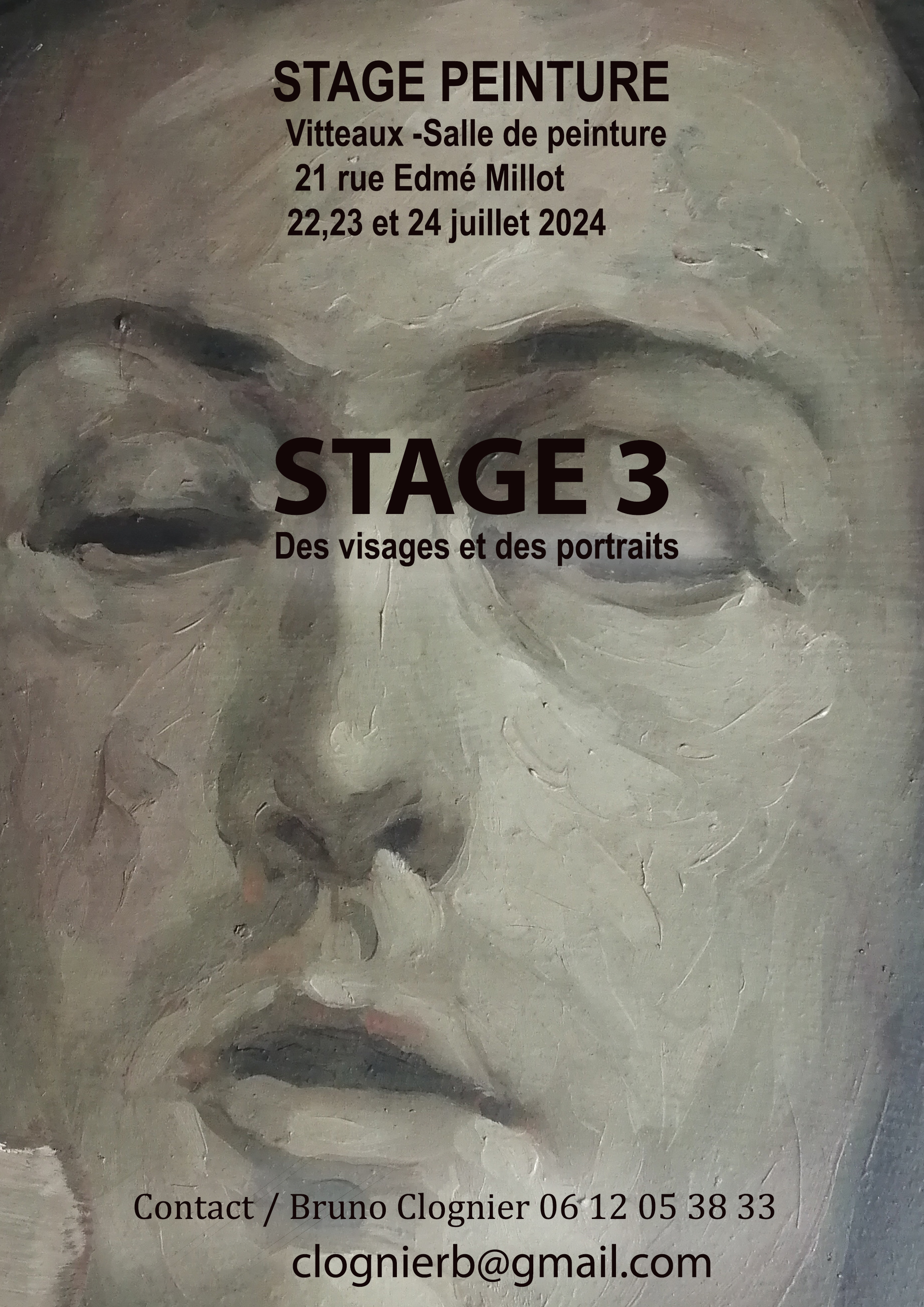 du 22 au 24 juil Stage Vitteaux