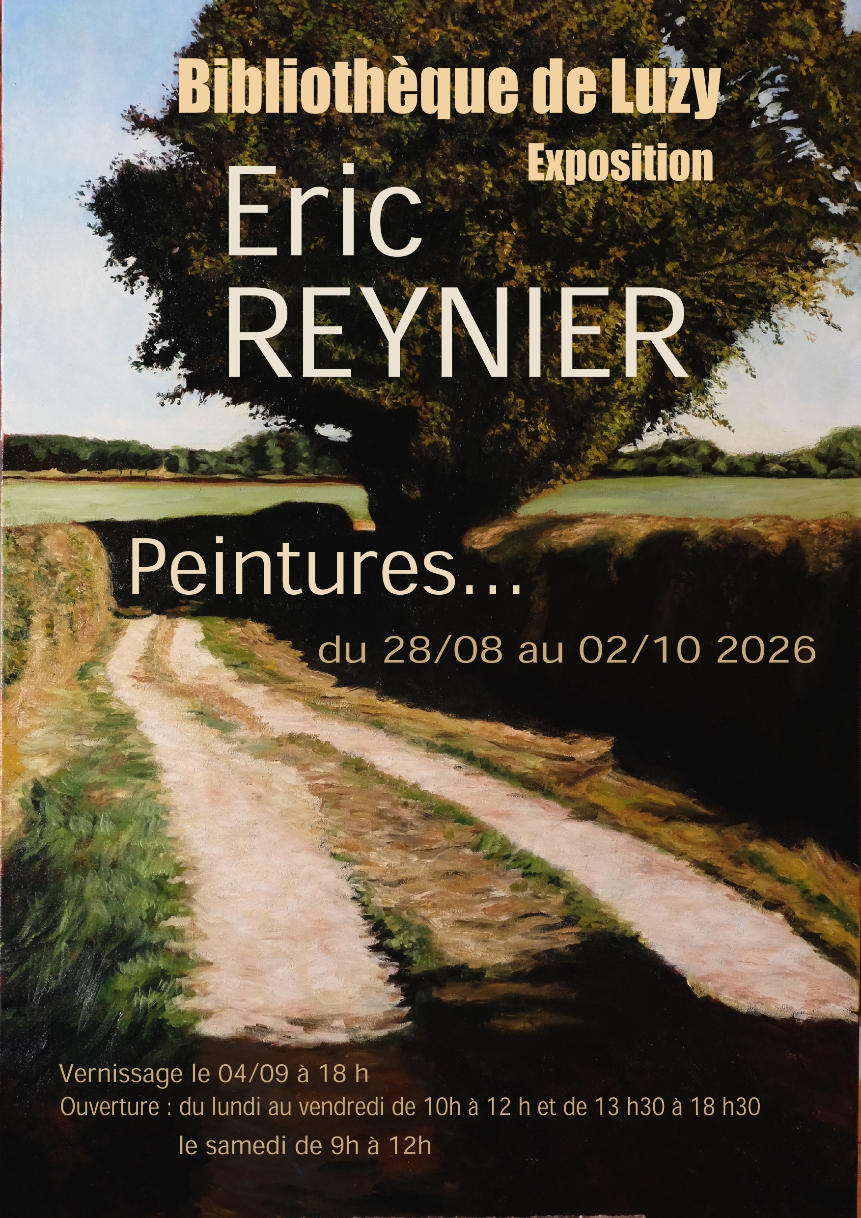 Exposition Eric Reynier "Peintures..."