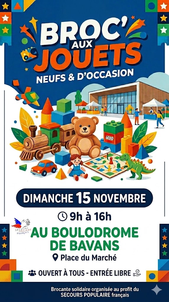 Broc aux jouets Solidaire à Bavans