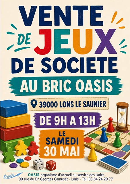 Vente de jeux de société