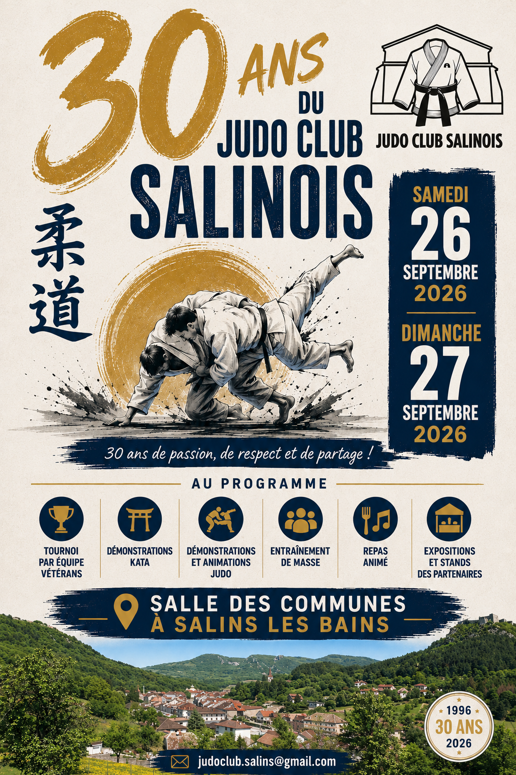 30 ans du Judo Club Salinois