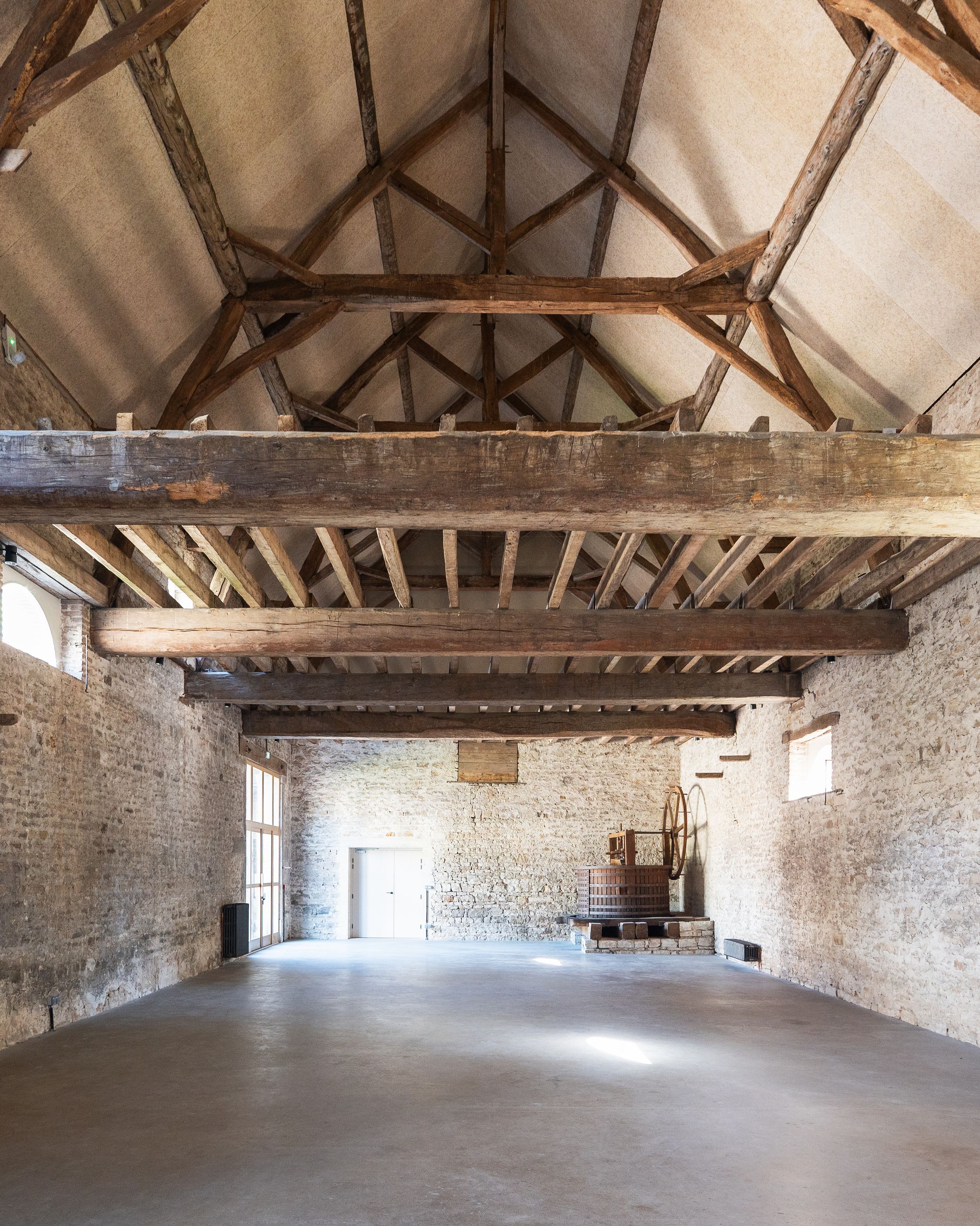 L'événement aura lieu dans la grange du château.