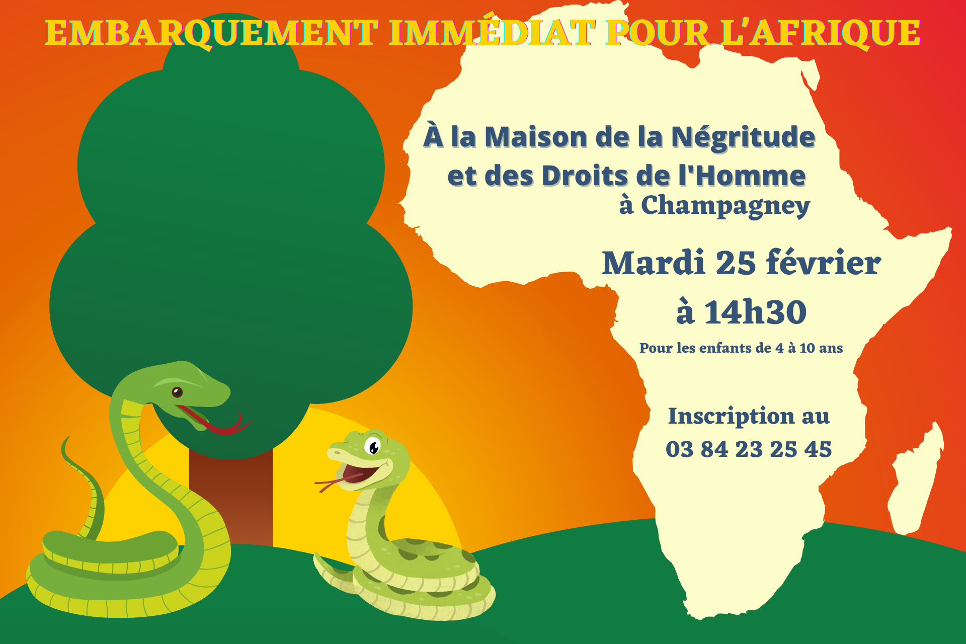 Embarquement immdiat pour l'Afrique !