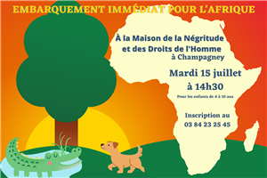 Embarquement immédiat pour l'Afrique !