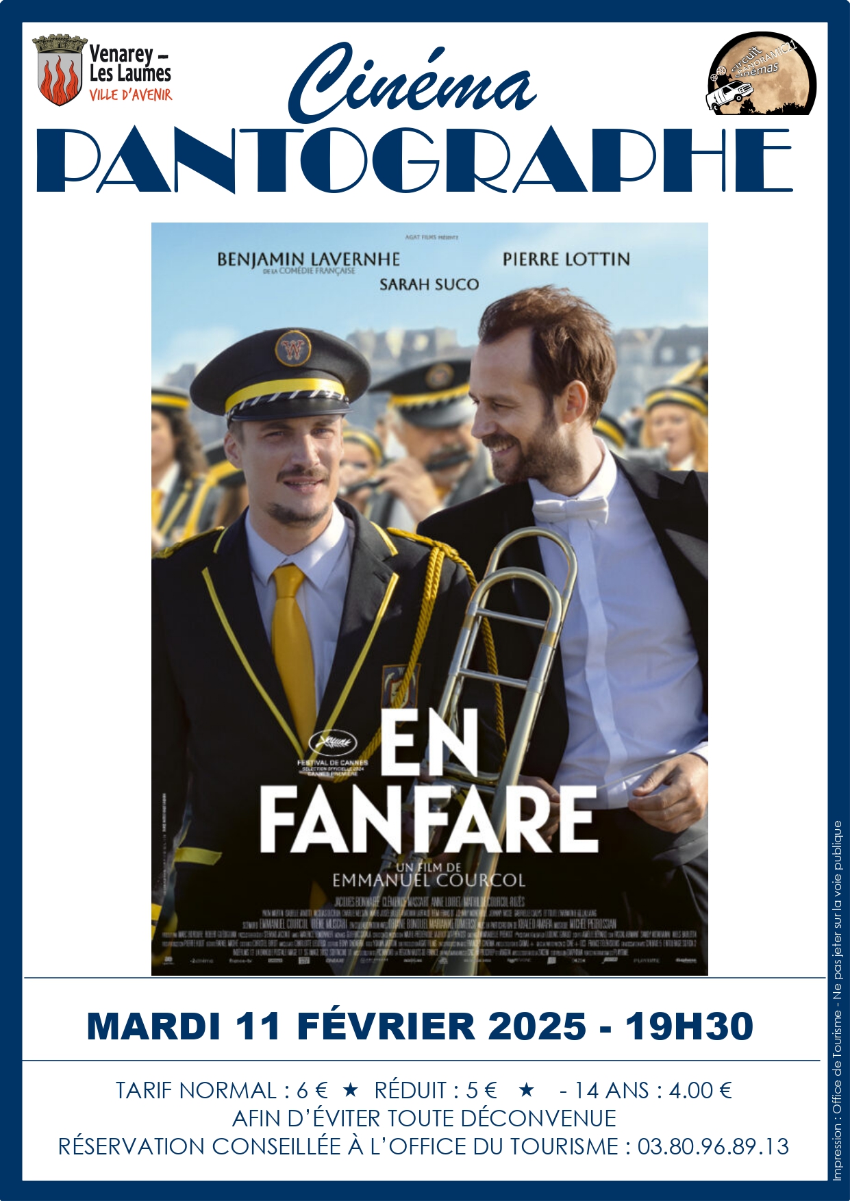en fanfare