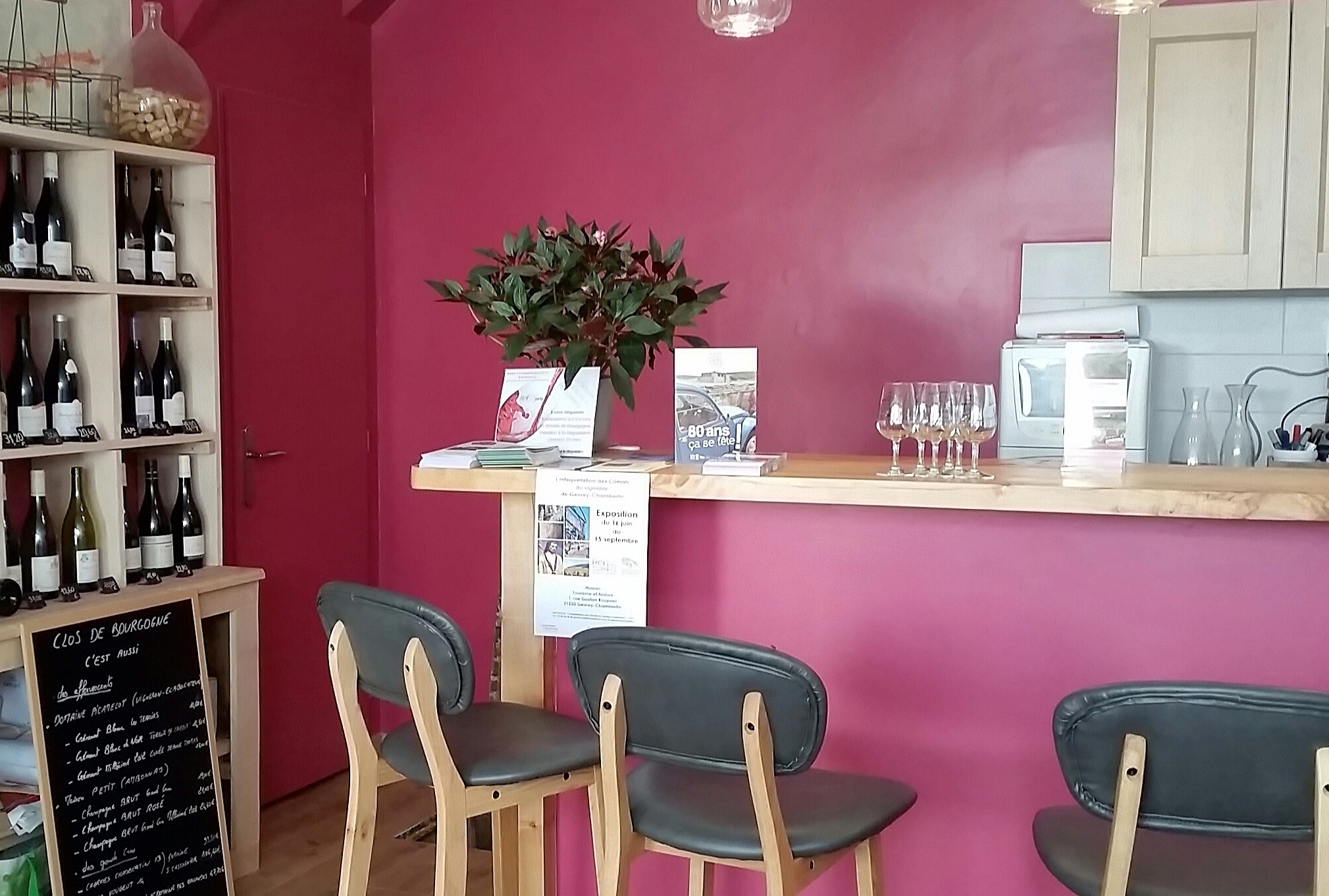 espace bar dégustations