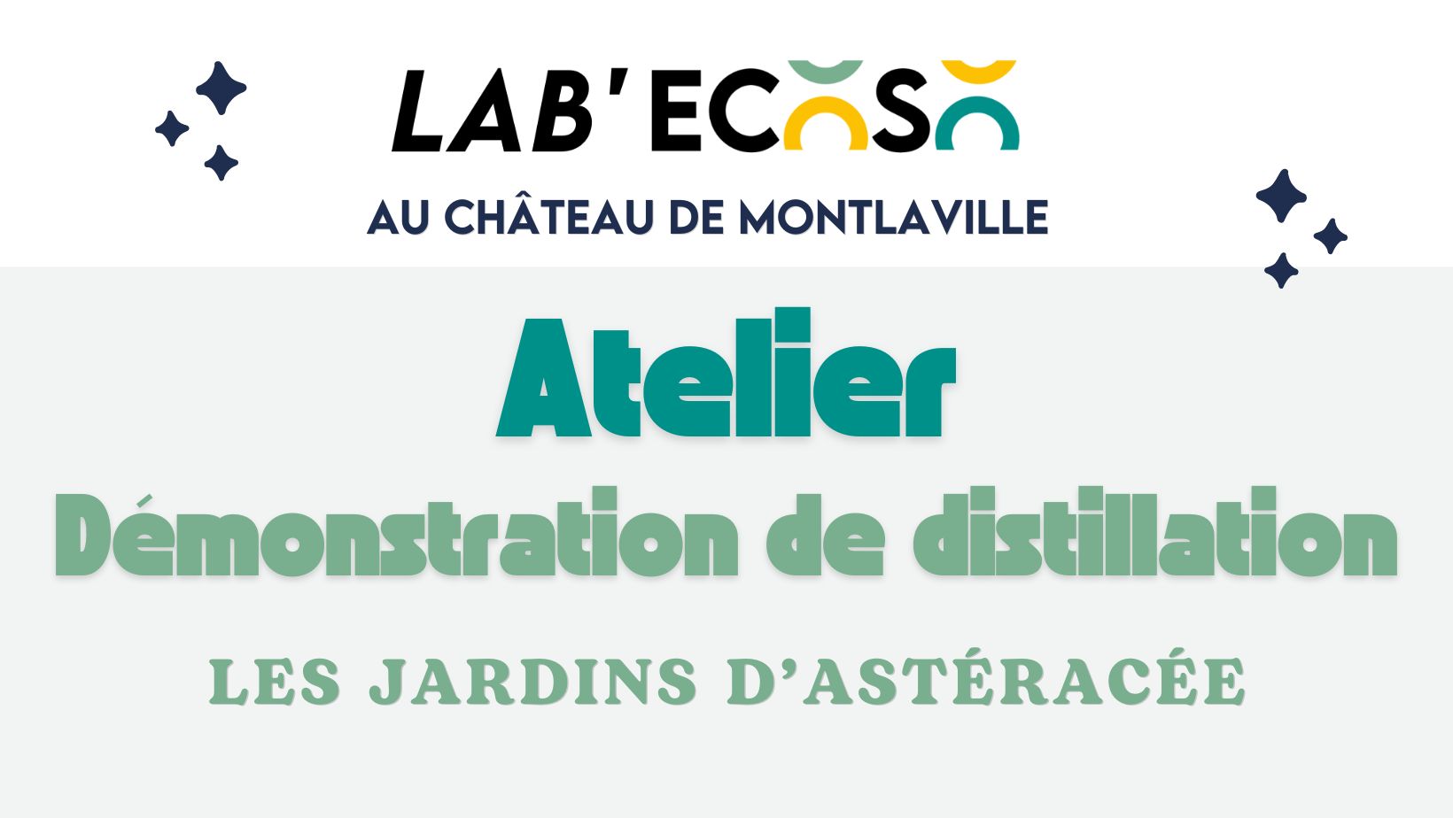 Atelier démonstration de distillation