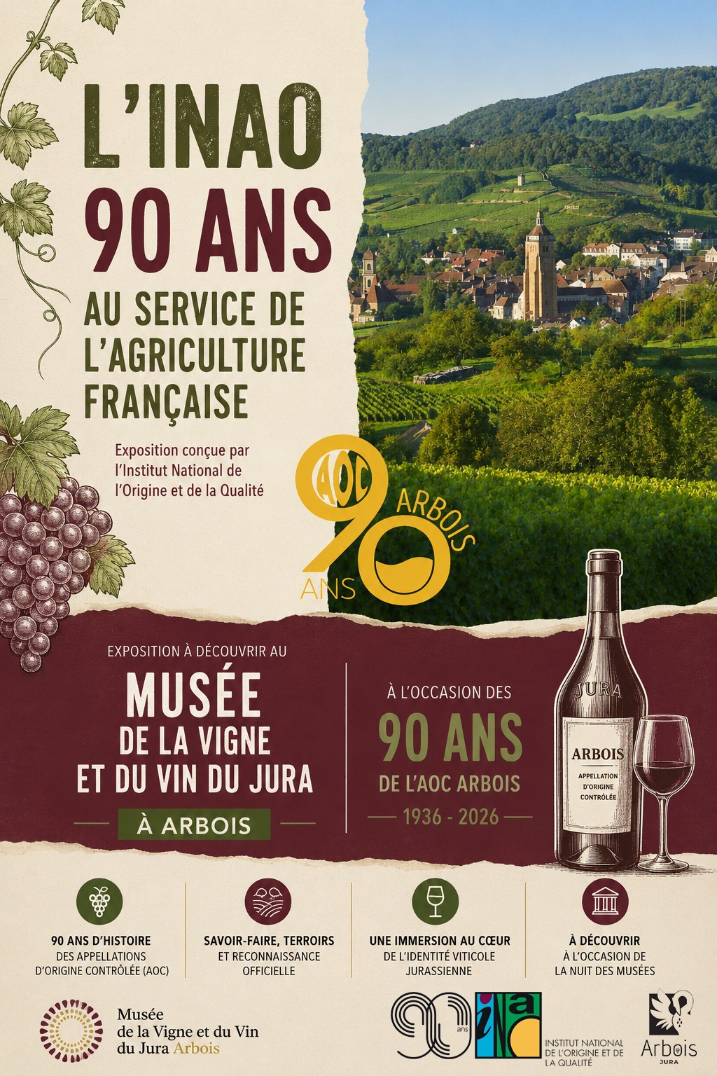 L'INAO 90 ans