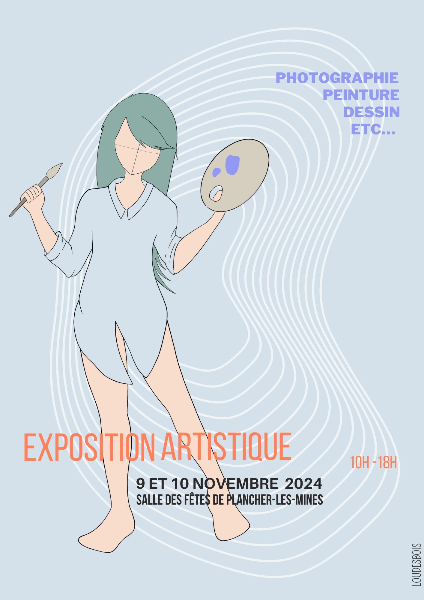 Exposition artistique  Plancher-les-Mines