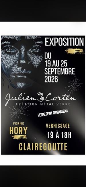 EXPOSITION Julien CORTEN - Création Métal Verre