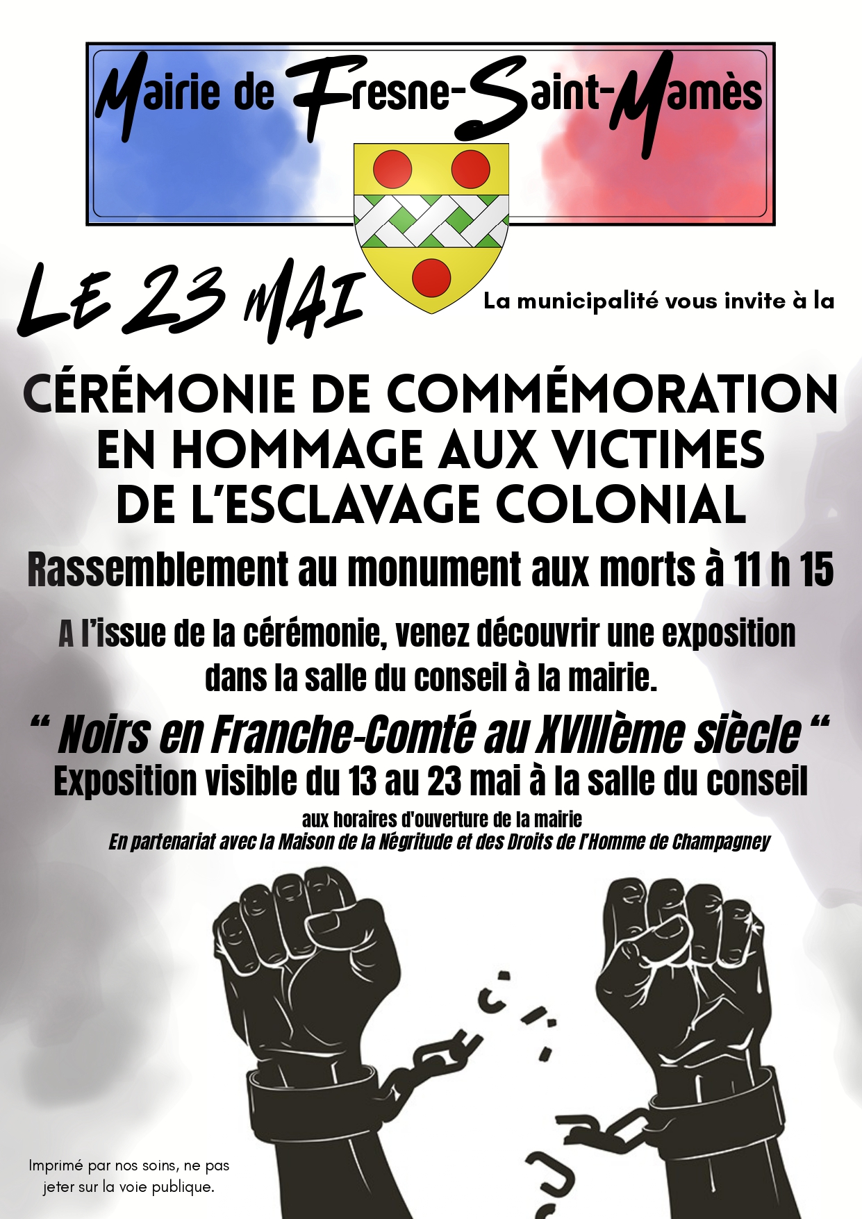 Exposition "Noirs en Franche-Comté au 18ème"