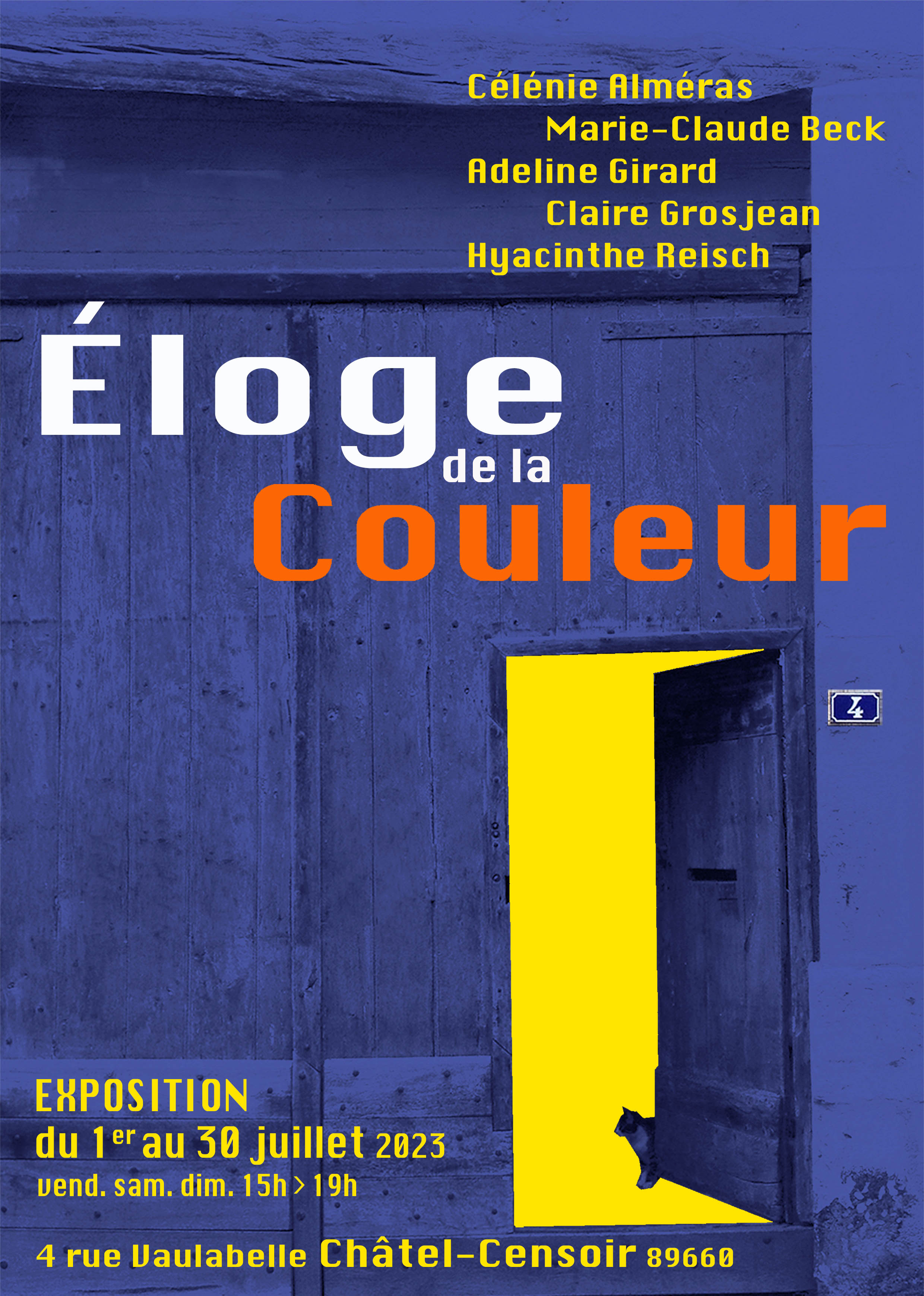 ELOGE DE LA COULEUR