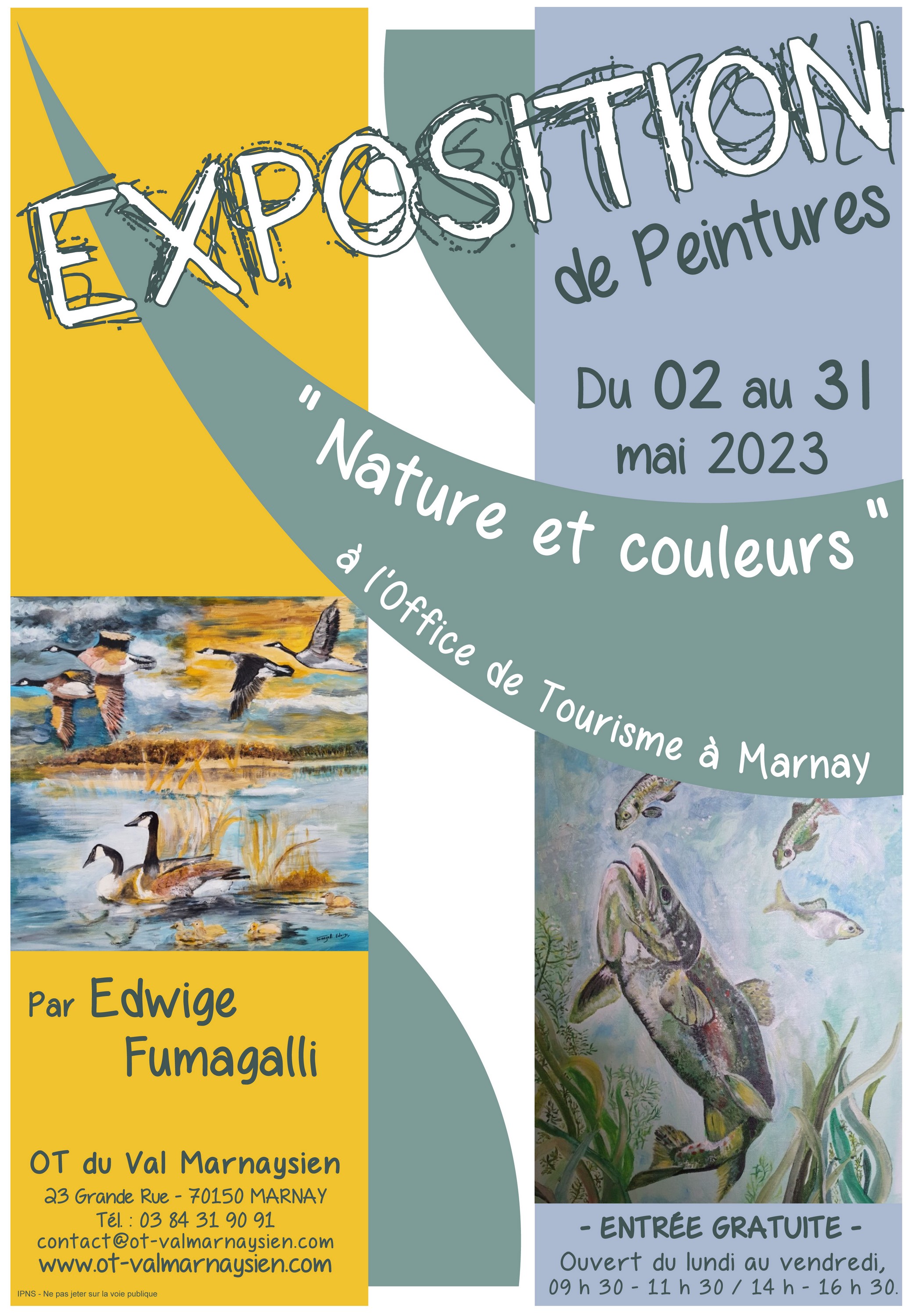 Affiche EXPO-Delphyne Bietry