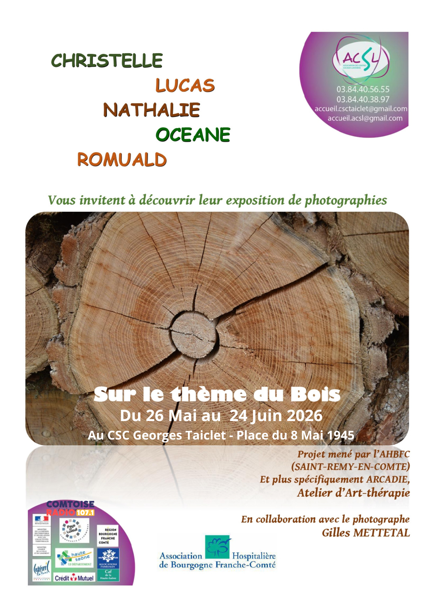Exposition photo sur le thème du Bois