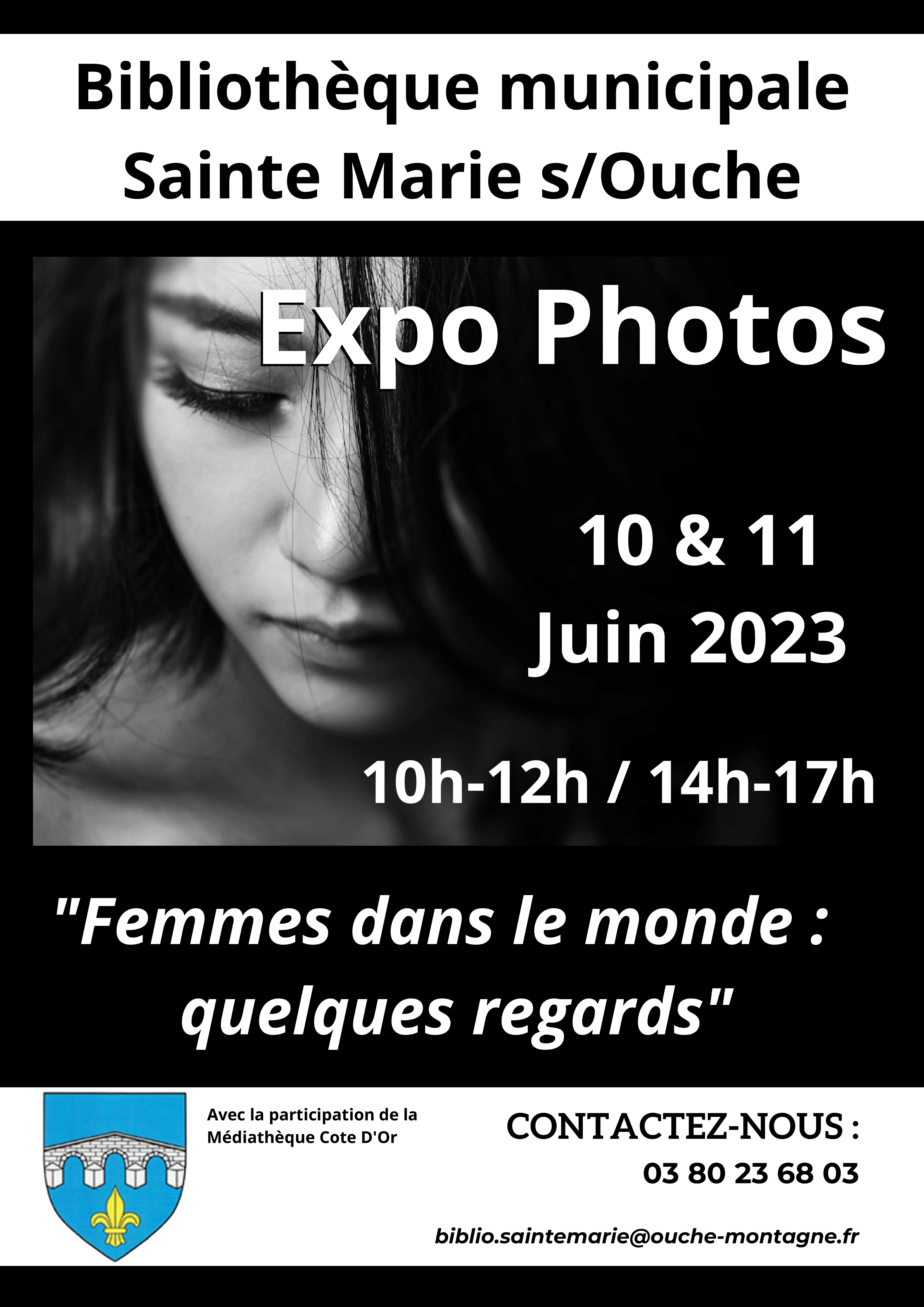Exposition photo bibliothèque Ste Marie sur Ouche