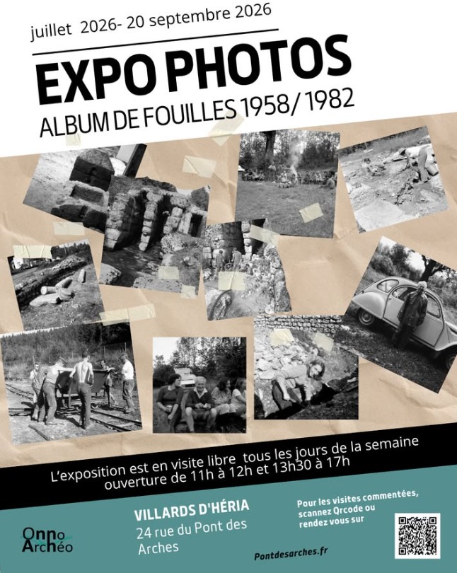 Exposition photos "album de fouilles"