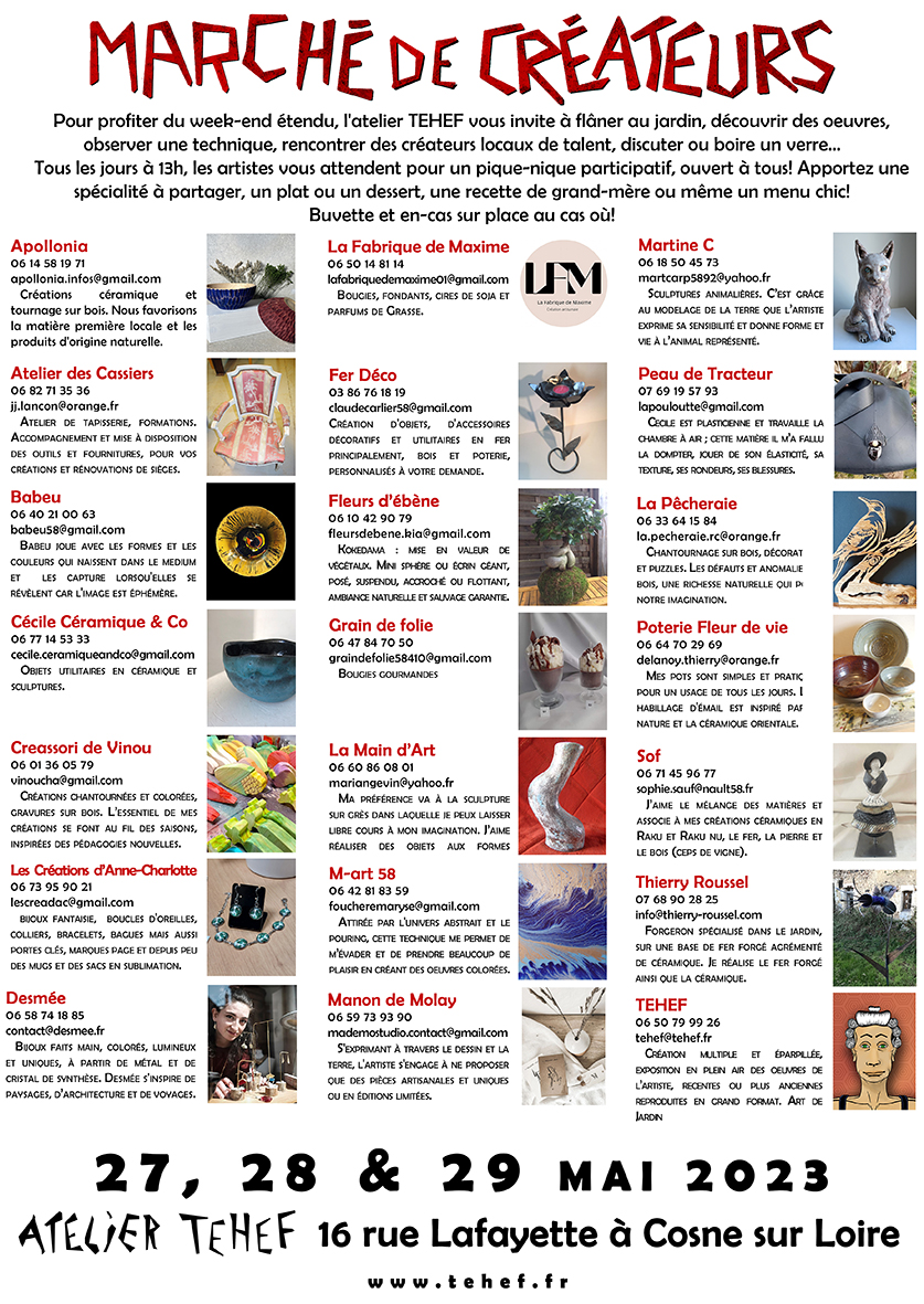  MARCHÉ DE CRÉATEURS