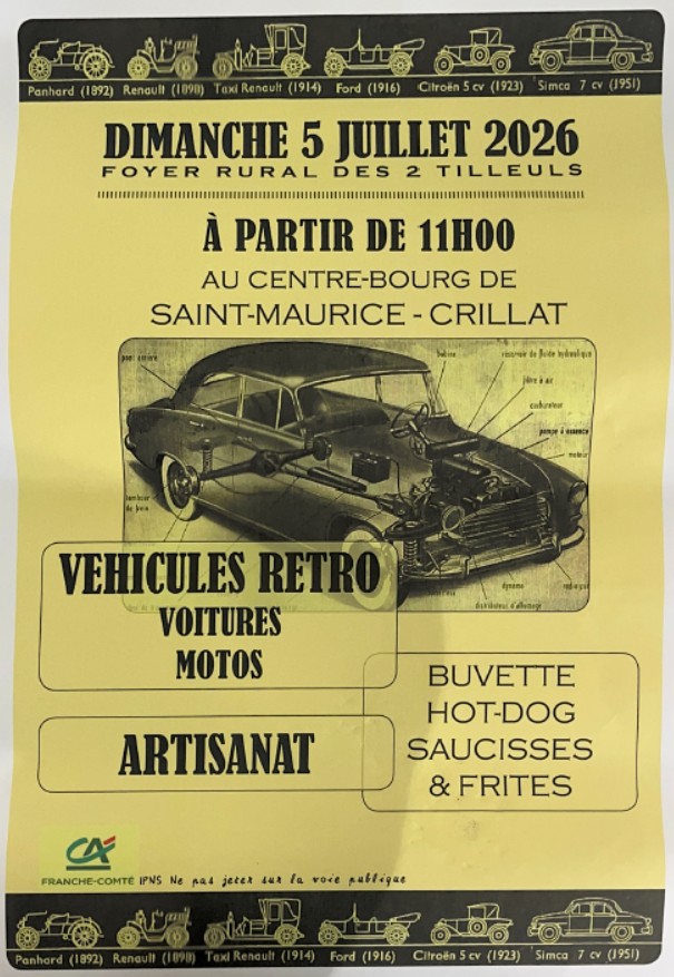 Exposition de véhicules retro voitures et motos
