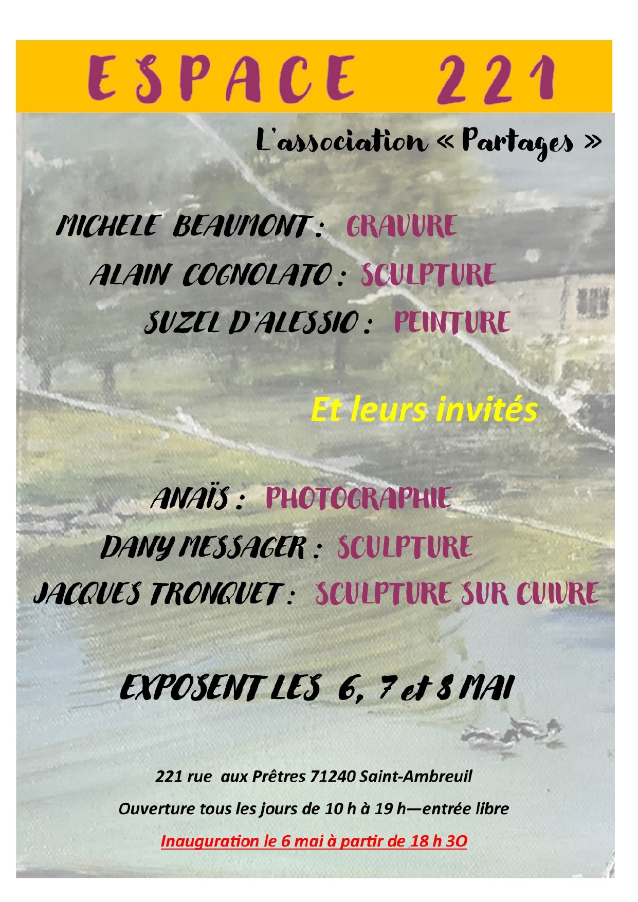 exposition Espace 221