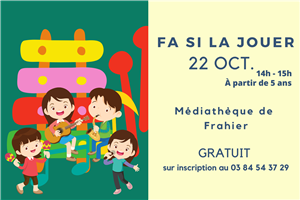 FA SI LA JOUER - Éveil musical