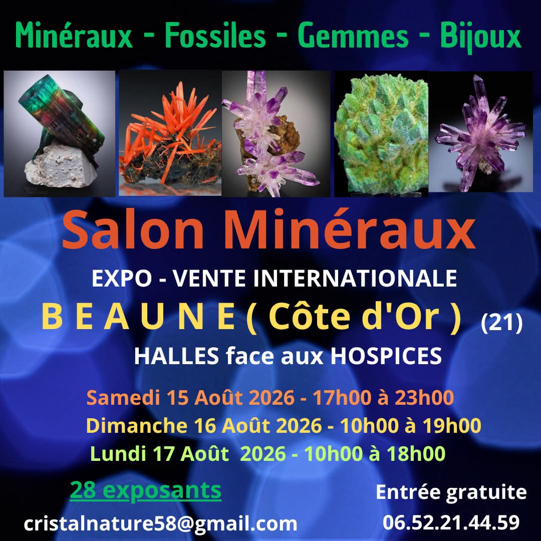 Salon Minéraux