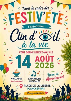 Festiv'été à Plancher-Bas - Soirée des "Grillades"
