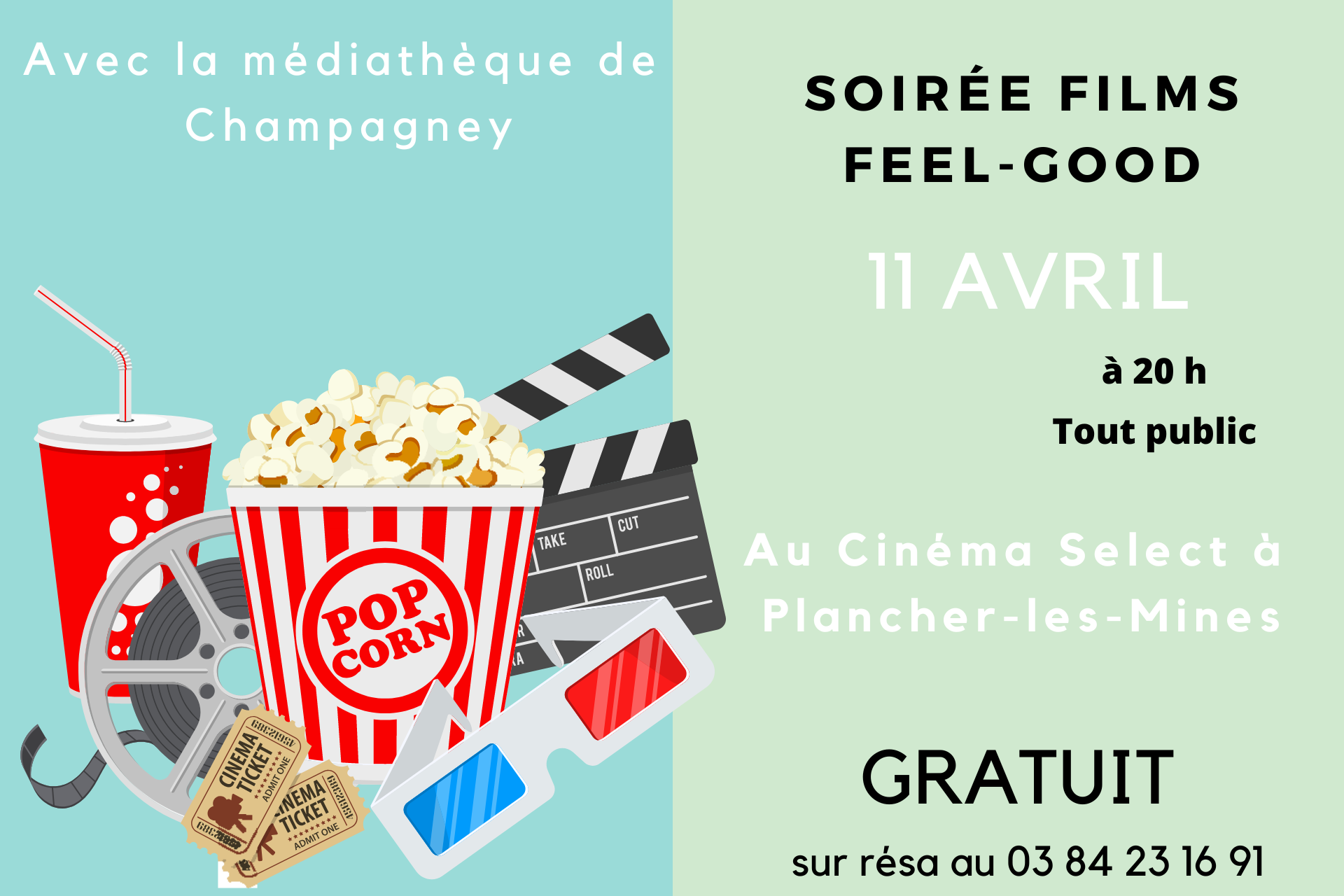 Soirée FILMS FEEL-GOOD