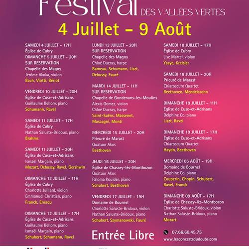 7&egrave;me festival des Vall&eacute;es Vertes