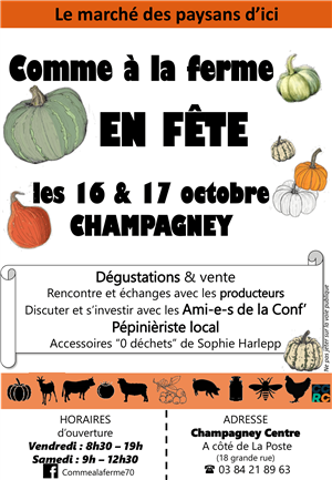 Comme à la ferme en fête !