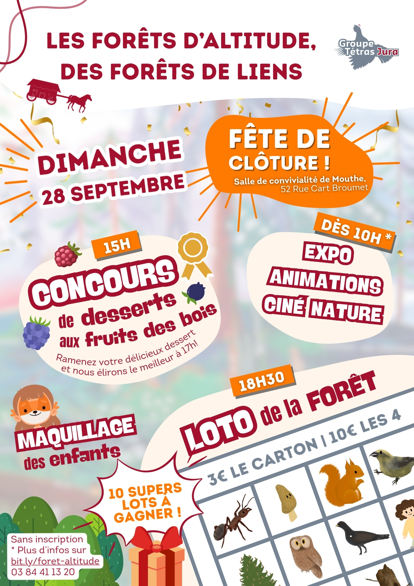 affiche A4 fête cloture LOTO