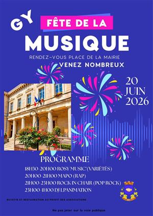 Fête de la Musique à Gy 
