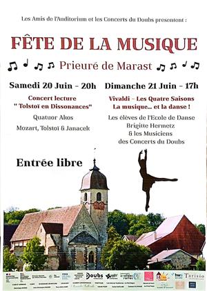 Fête de la musique au Prieuré de Marast