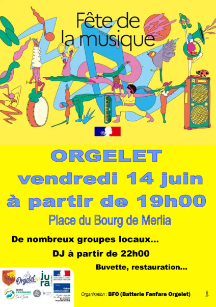 fête de la musique orgelet