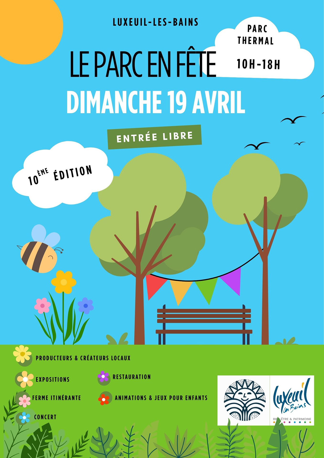 Le parc en fête