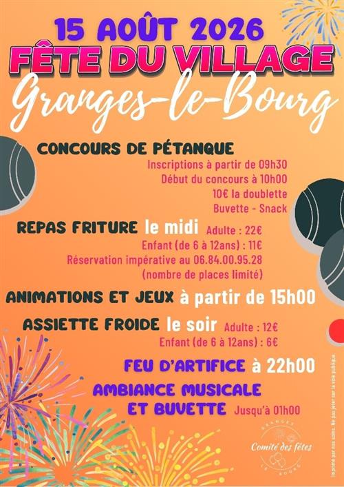 F&ecirc;te du village