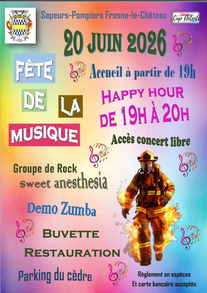 Fête de la musique à Frasne le château