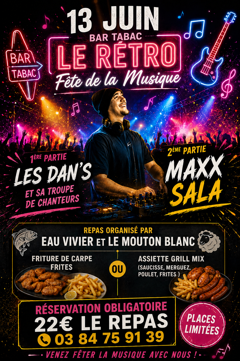 Fête de la musique à Fresne St Mamès