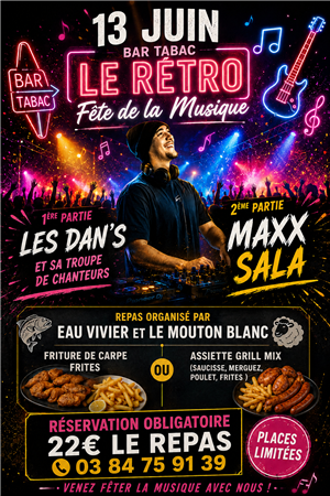Fête de la musique à Fresne St Mamès 